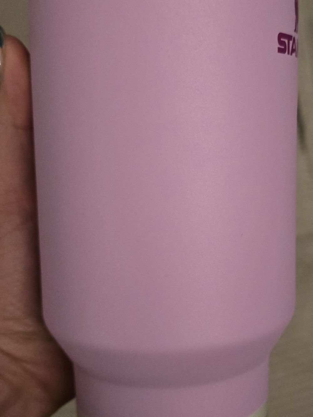 Stanley Travel Tumbler in Soft Orchid Pink - Picture 4 of 7